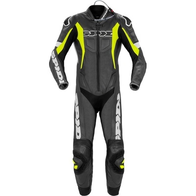 Jednodielna kombinéza Spidi Sport Warrior Perforated Pro čierna/žltá/biela