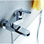 Inter Ceramic Стенен смесител за вана и душ icf 130301 chrome, хром (130301 chrome)