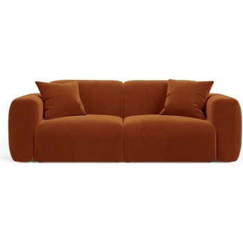 Cosmopolitan Design Теракотен кадифен диван 220 cm Strino - Cosmopolitan Design (COS_3S_44_F1_STRINO6)