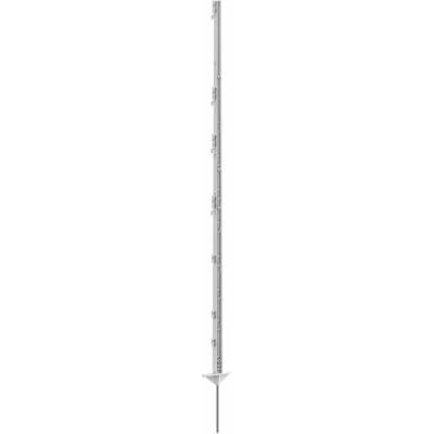 Tyčka - sloupek pro elektrický ohradník, plastová, bílá, 105 cm Varianta: plastová, bílá, 156 cm