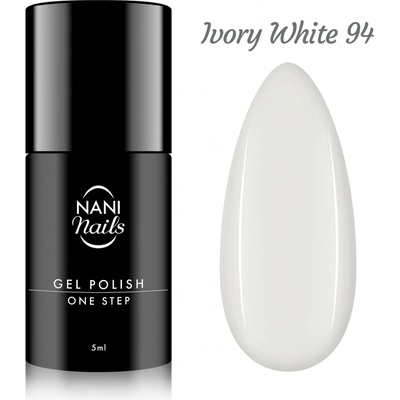 NANI gel lak One Step Ivory White 5 ml