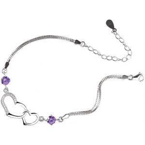Silenti Jewelry Сребърна гривна "Истина