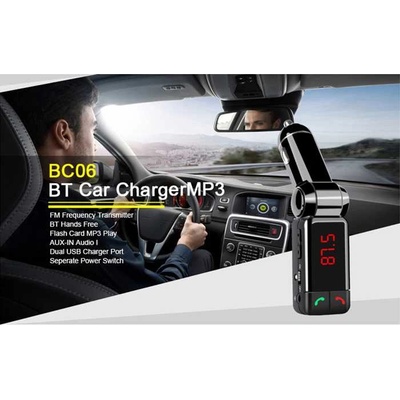 Bluedio BC06 Bluetooth FM Трансмитер с Hands Free Функция