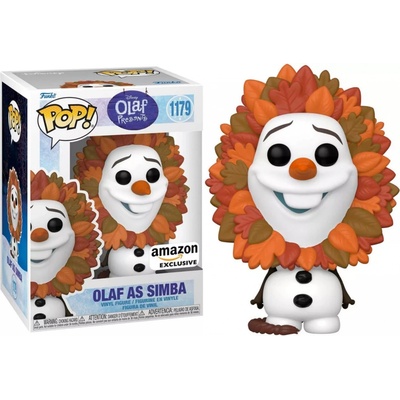 Funko Pop! 1179 Disney Olaf Presents Olaf As Simba Exclusive