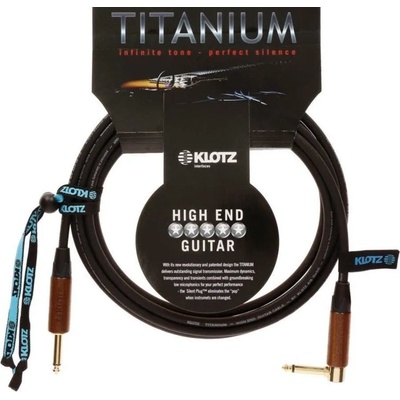 KLOTZ TIW0450PR Titanium Walnut 4, 5 m Директен - Ъглов Инструментален кабел (TIW0450PR)