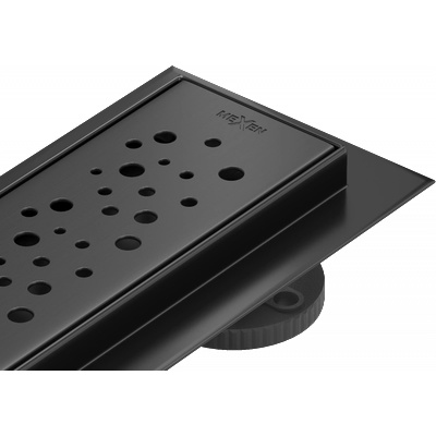 Mexen Flat M12 линеен сифон 70 см, черен - 1721070-15 (1721070-15)