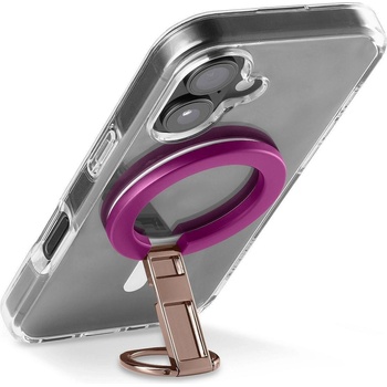 Cellularline Стойка-пръстен Cellularline - Style Ring Mag, розов (15032)