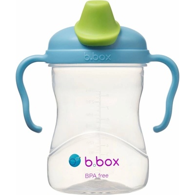 b.box Spout Cup hrnček s držadlami Blueberry 240 ml