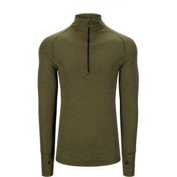 Brynje of Norway Arctic Tactical Zip-polo 3/4 neck Размер: XXL / Цвят: маслинен