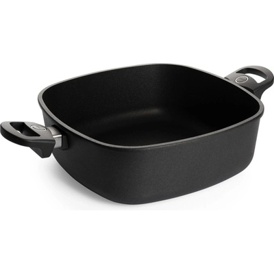 WOLL Titanový hranatý hrnec 28 cm Titan Best nepřilnavý 1028TBI