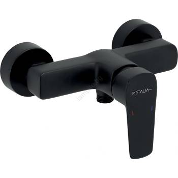 FERRO - Кранче за душ METALIA матов черен (NR0036)