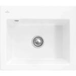 Villeroy & Boch Subway 60 - Керамична мивка 60x51 см, CeramicPlus, Stone White 330901RW (330901RW) Мивка за вграждане