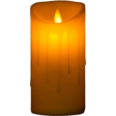 Emocio LED čajová svíčka tančící plamen, 75 × 150 mm