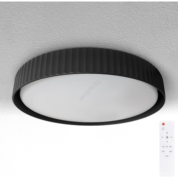 Brilagi - Димируема LED таванна лампа LUCIA LED/48W/230V Ø 41 cm черна+ДУ (BG3470)