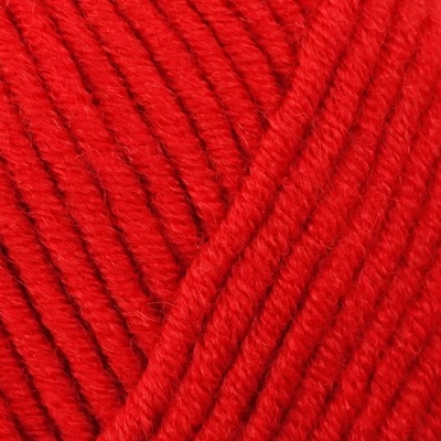 YarnArt Merino Bulky 156 ohnivo červená