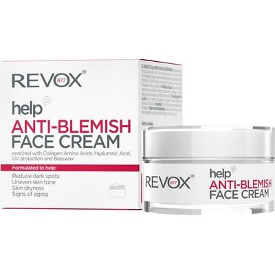 Revox Cosmetics REVOX B77 Help Крем За Лице Против Несъвършенства 24 - часов крем унисекс 50ml