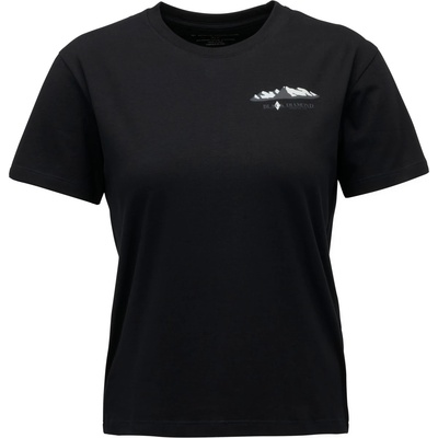 Black Diamond Дамска тениска Black Diamond Women's Mountainscape S/S Tee T-shirt - Black (916-3682-0213)