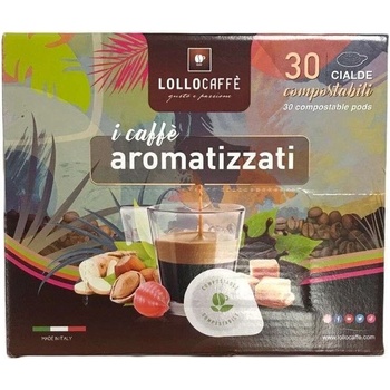 30 бр. кафе на филтър дози с аромат на карамел lollo caffe caramello