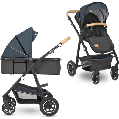 Lionelo Amber 3v1 Kombinovaný + Lionelo Astrid Autosedačka 0-13 kg Blue Navy 2022