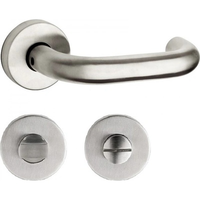 Fimet maniglie ДРЪЖКА 101 РОЗЕТКА wc ss304 ФИКС 52мм ИНОКС (101236w31260 fix inser inox ss 304)