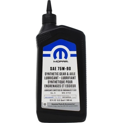 Mopar Масло MOPAR Gear & Axle Lubricant 75W-90 946 мл