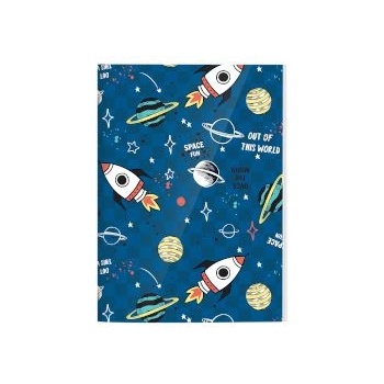 Goomby Тетрадка с телчета Space 17х25 см, 40 листа
