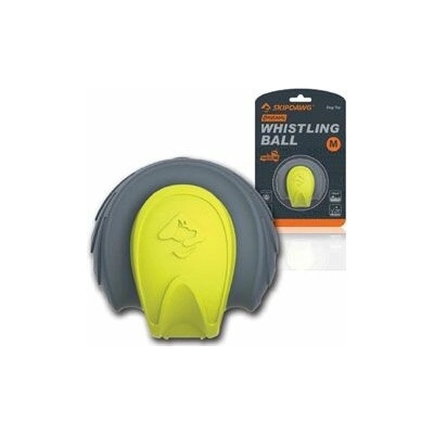 GiGwi Moderna Skipdawg pískacia plávajúca lopta 6,35 cm