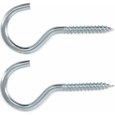 Háčky šroubovací, 90 mm, 2 kusy - BGS 88183 – Hledejceny.cz