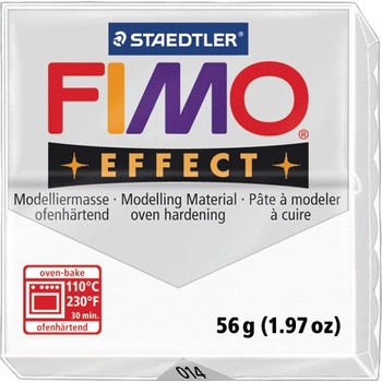 Fimo Effect Modelovacia hmota 57g priehľadná biela