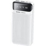 Remax Преносима батерия Remax RPP-102 Lesu, 20000mAh, Бял - 87073 (87073)