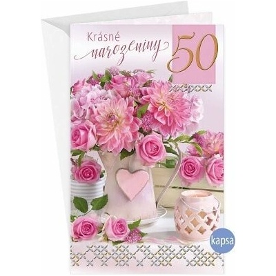 ARGUS Přání k narozeninám 50 15-6433c50