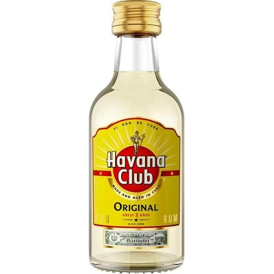 Havana Club Anejo 3y 37,5% 0,05 l (holá láhev)