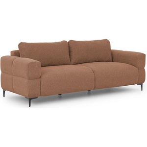 ROPEZ Теракотен диван 217 cm Helio - Ropez (Helio Sofa 3os. Aragon 59 ( Davis ) Czarny Mat)