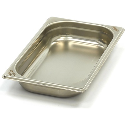 Gastronádoba 1/4 GN - 4 cm hluboká - 26,5 x 16,2 cm - nerezová ocel