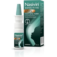 NASIVIN SENSITIVE 0,025 % NAS 0,25MG/ML NAS SPR SOL 1X10ML