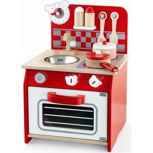 Viga Toys Дървена играчка Viga - Червена кухня (50231) - ozone