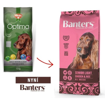 Banters Senior Light Chicken & Rice 3 kg
