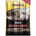 GimCat Sticks Саламени пръчици с месо от пуйка и заек 4 бр