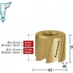 Karnasch Боркорона Ø 7x8, HSS-M2 и TIN-GOLD покритие, Mini-Cut (590)