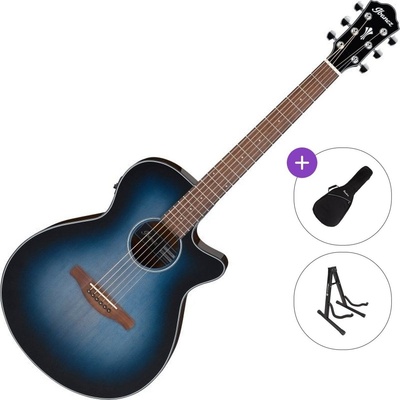 Ibanez AEG50-IBH Standard SET Indigo Blue Burst Електро-акустична китара Джъмбо
