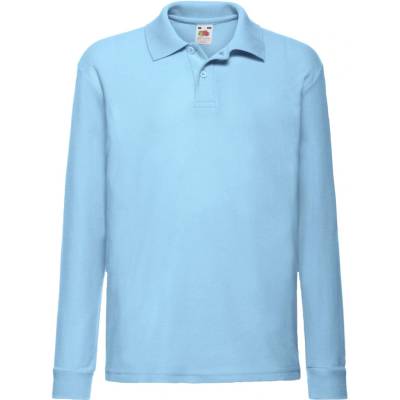 Fruit of the Loom Polokošile s dlouhým rukávem 63-201-0 Sky Blue