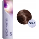 Farby na vlasy Wella Illumina Color 5/43 Permanent 60 ml