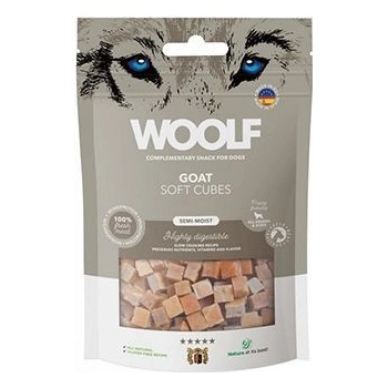 WOOLF pochoutka Soft Cubes Goat 100 g