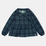 Lilly and Sid Тениска Lilly and Sid Kids Check Collar Regular Fit T-Shirt - Multi