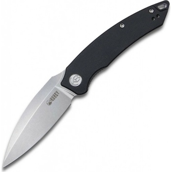 KUBEY Leaf Liner Lock Front Flipper Folding Knife G10 Handle KU333A
