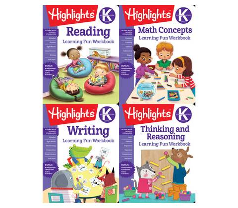 Highlights Kindergarten Learning Workbook Pack