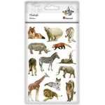 TITANUM Convex stickers soft animals mix 13pcs
