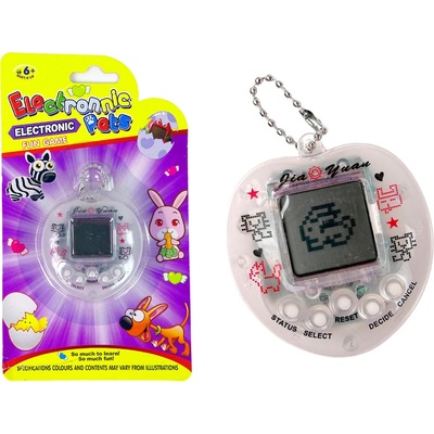 Lean Toys Elektronická hra Tamagochi Pet transparentná