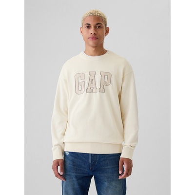 GAP Пуловер с логото на GAP GAP | Bezhov | МЪЖЕ | L