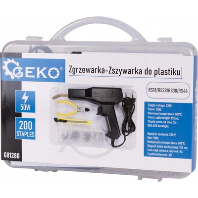 GEKO Sada 50W 200ks sponek G81280 – Zboží Mobilmania